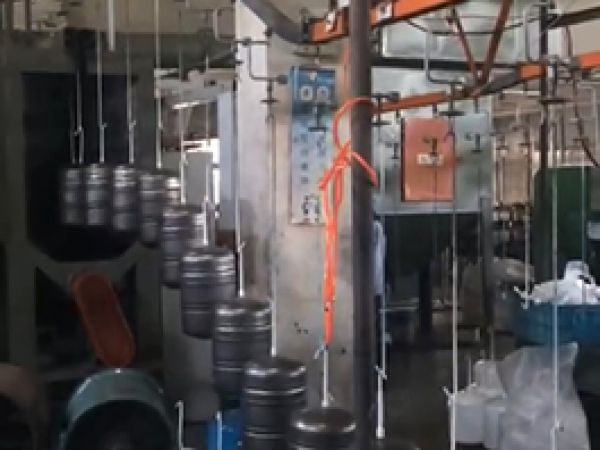 悬链通过式抛丸机调试视频